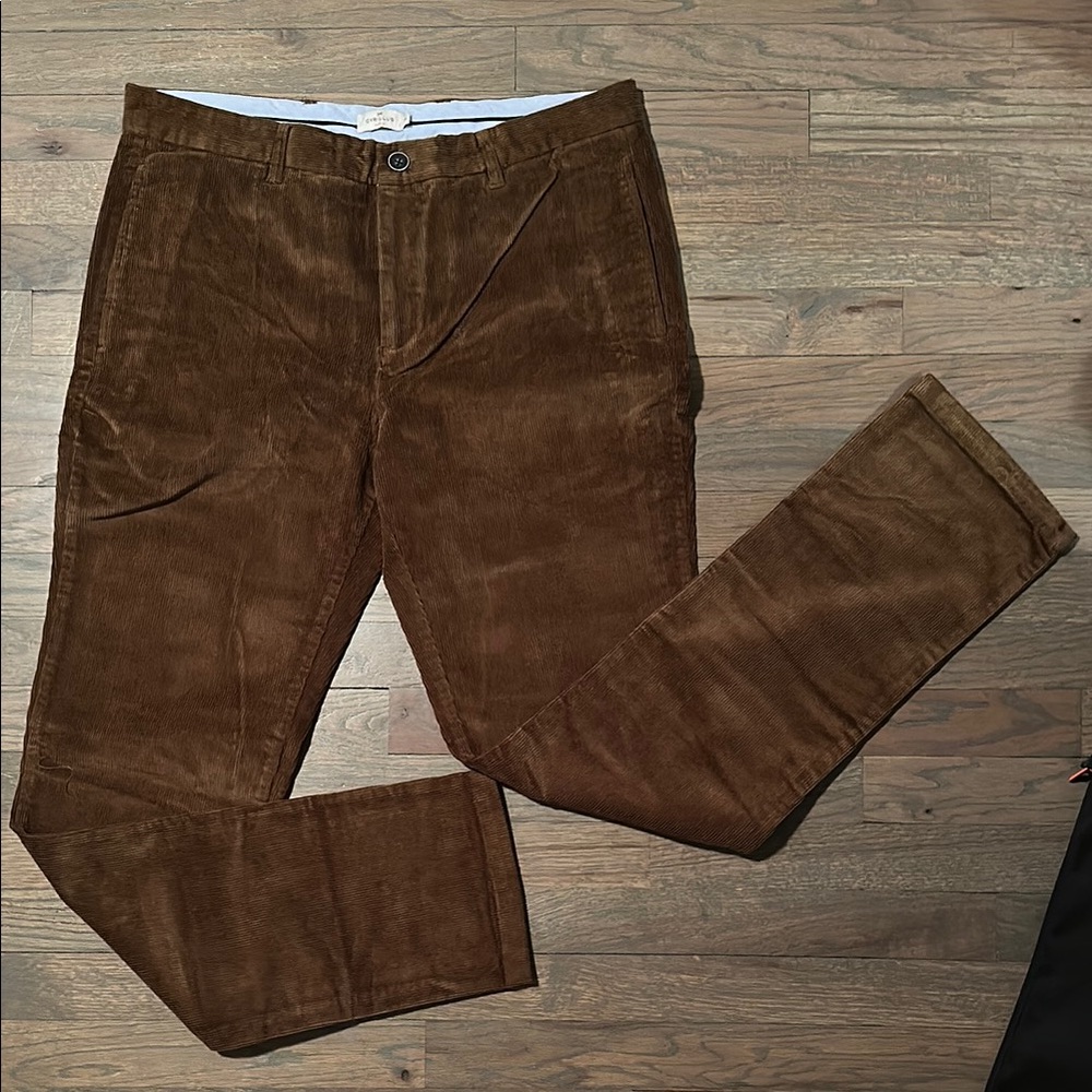 Cyrillus Men's Rich Brown Corduroy Pants